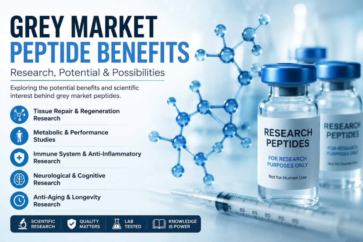 Grey market peptide benefits